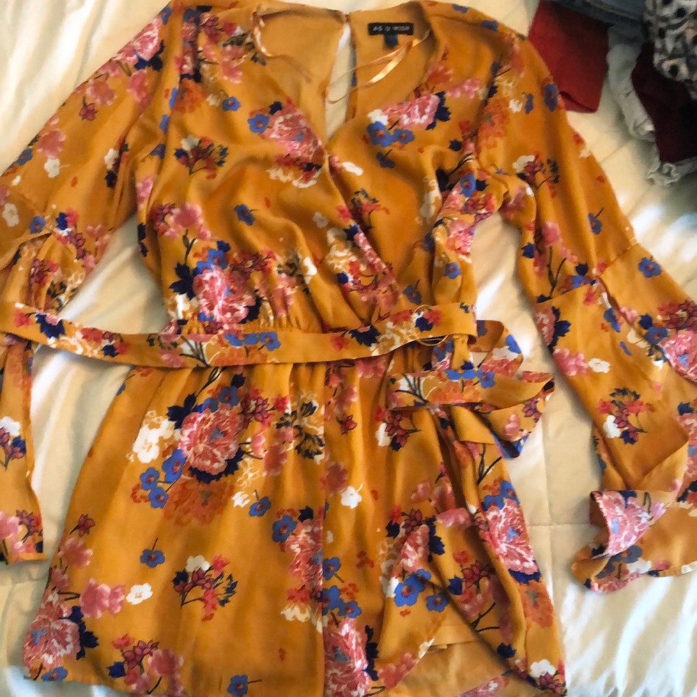 Floral Romper